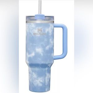 Stanley Target Quencher H2.0 Tumbler Flowstate 40oz Ocean Tie Dye *NIB*